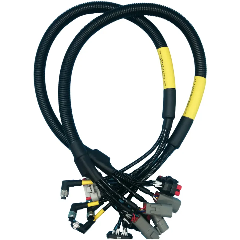 Arnes de cables impermeable con conectores sellados